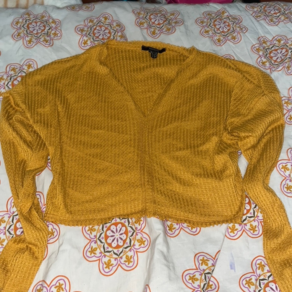 Forever 21 Knitted Crop Top